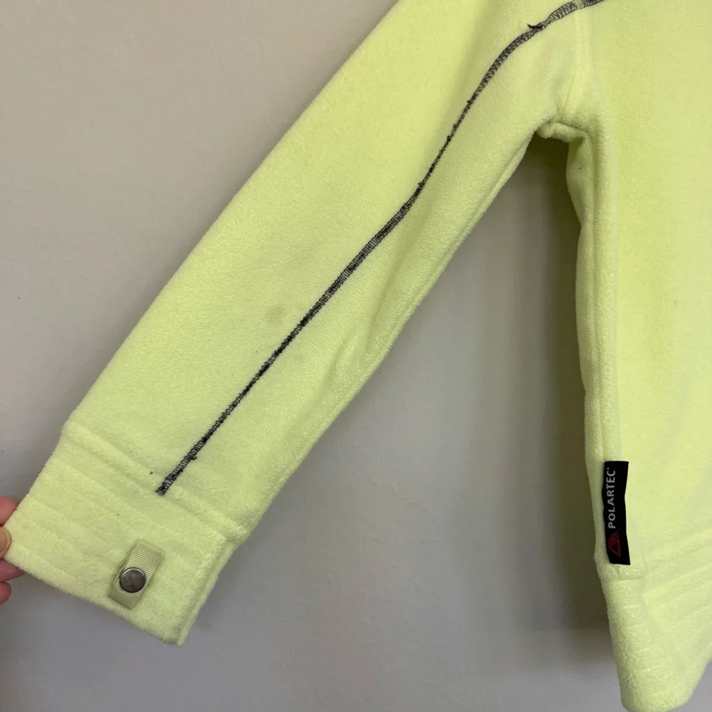 The North Face Kids Light Yellow Fleece Jacket